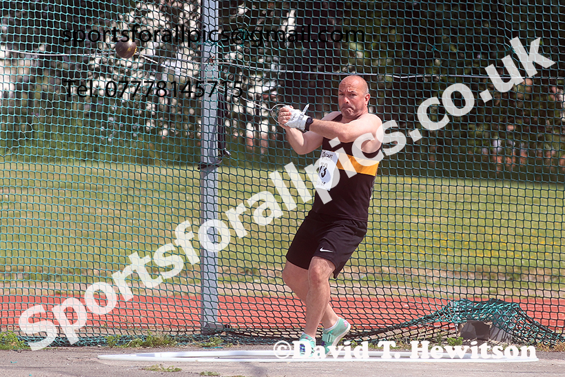 Hammer, 2025 NEMAA Track and Field, Monkton. Photo: David T. Hewitson/Sports for All Pics